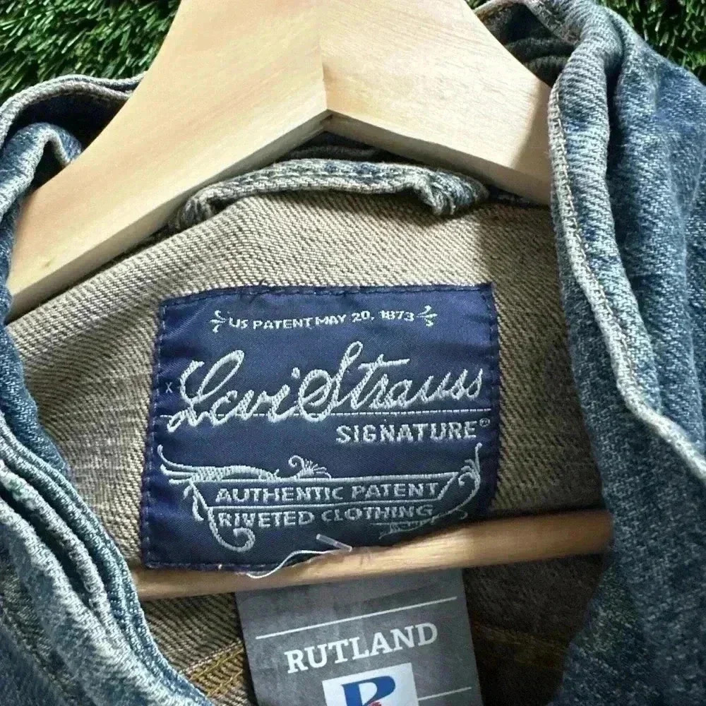 Levi’s  Mid Wash Denim Jacket Medium - Picture 3 of 6